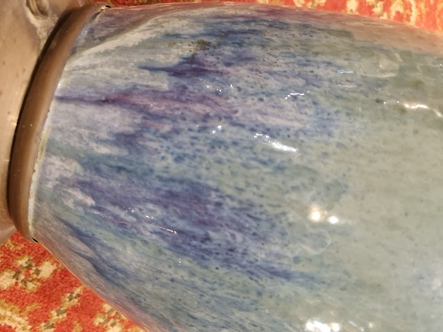 古玩陶瓷窯變釉罐真品鑒賞圖
