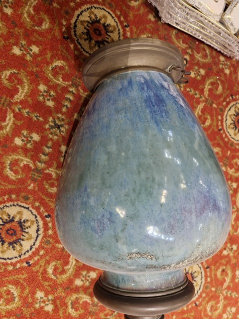 古玩陶瓷窯變釉罐真品鑒賞圖