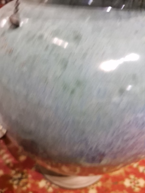 古玩陶瓷窯變釉罐真品鑒賞圖