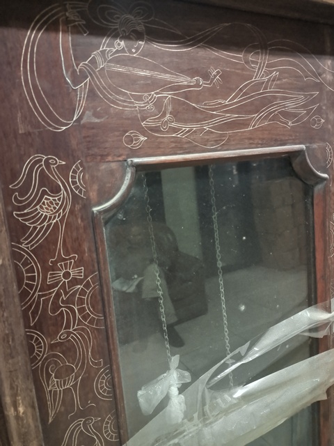 古玩雜項掛鐘真品鑒賞圖