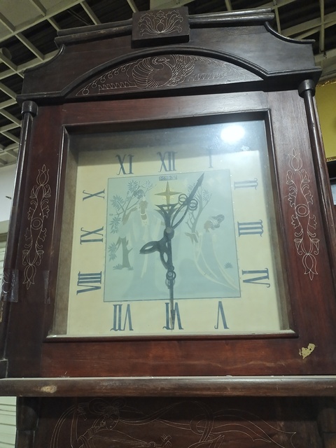 古玩雜項掛鐘真品鑒賞圖