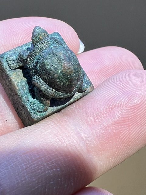 古玩銅器漢·龜印真品鑒賞圖