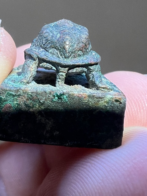 古玩銅器漢·龜印真品鑒賞圖