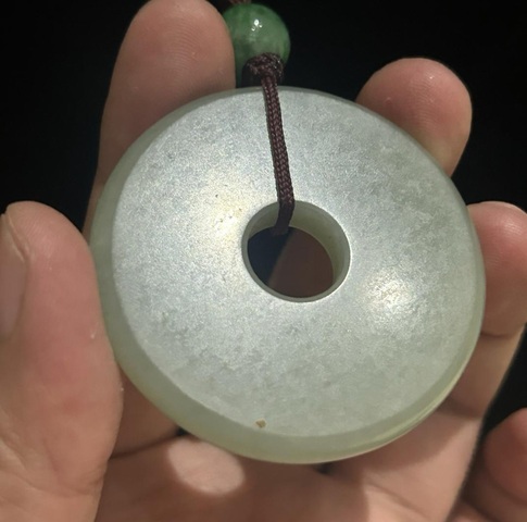 古玩玉器和田玉璧真品鑒賞圖