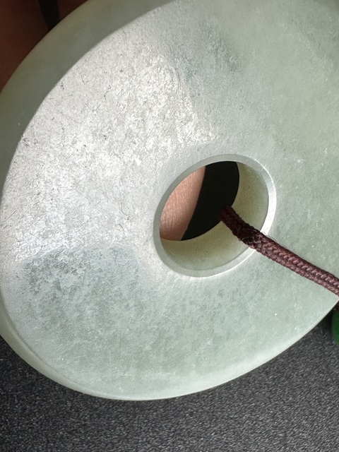 古玩玉器和田玉璧真品鑒賞圖