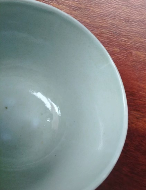 古玩陶瓷晚清青花杯真品鑒賞圖