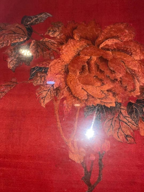 古玩雜項刺繡真品鑒賞圖