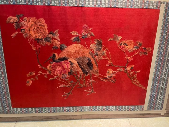 古玩雜項刺繡真品鑒賞圖