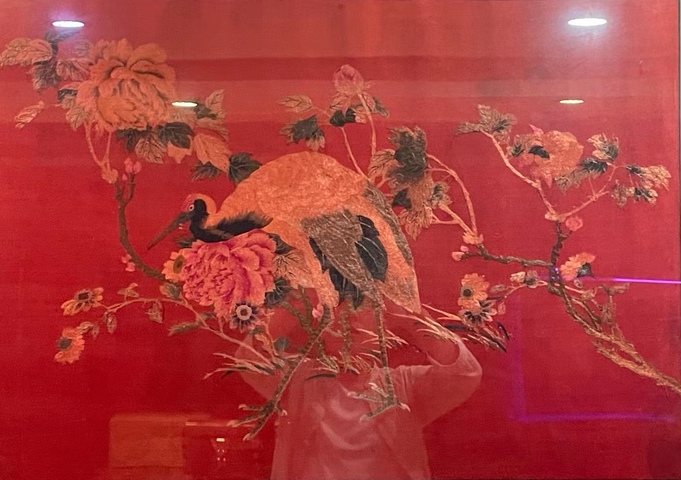 古玩雜項刺繡真品鑒賞圖