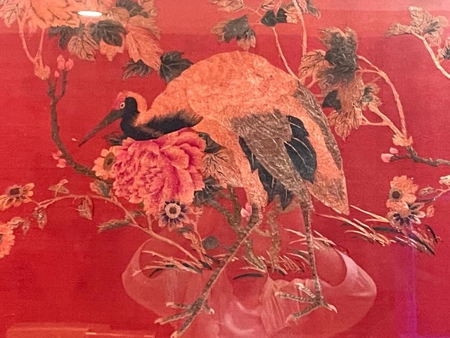 古玩雜項刺繡真品鑒賞圖