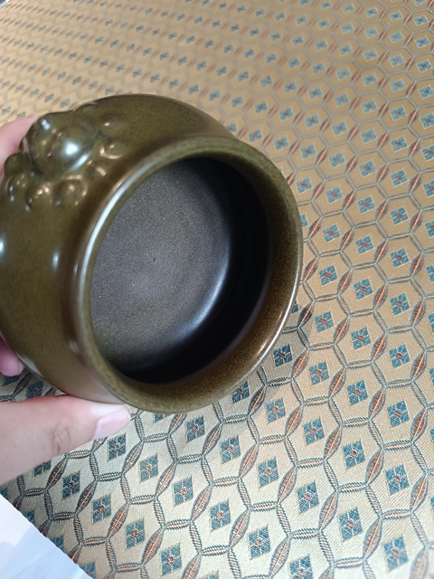 古玩陶瓷乾隆茶葉末釉香爐拍賣，當前價格12000元