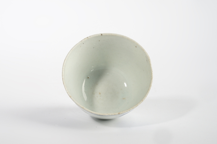 古玩陶瓷民國·青花團鳳紋杯真品鑒賞圖