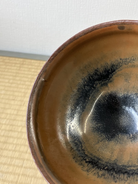 古玩陶瓷金代北方窯口醬釉盞真品鑒賞圖