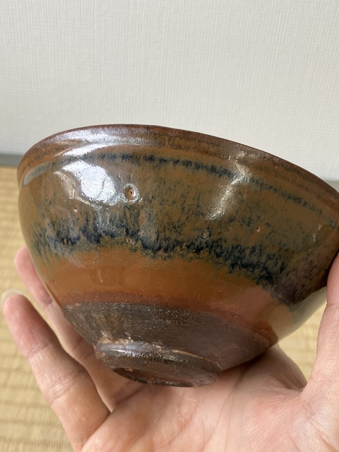 古玩陶瓷金代北方窯口醬釉盞真品鑒賞圖