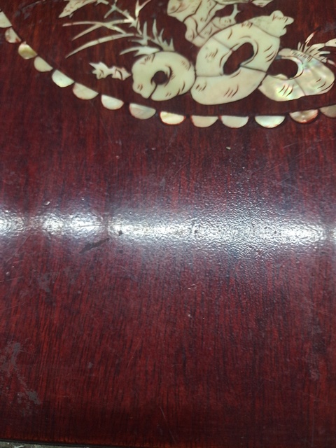 古玩雜項餐桌真品鑒賞圖