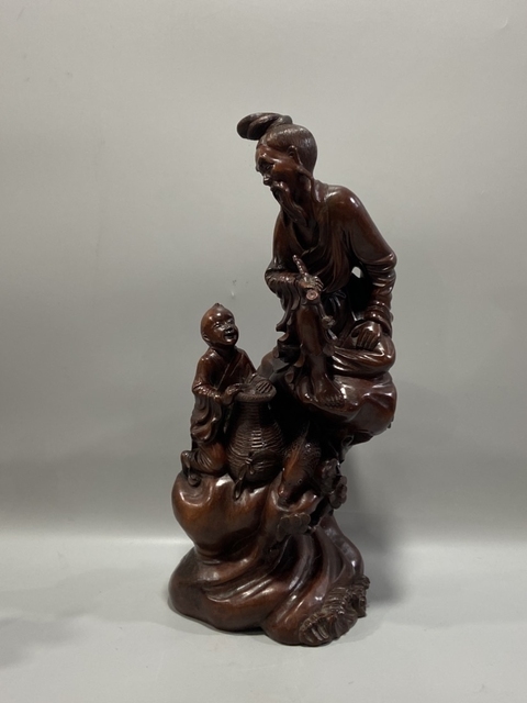 古玩雜項木雕真品鑒賞圖