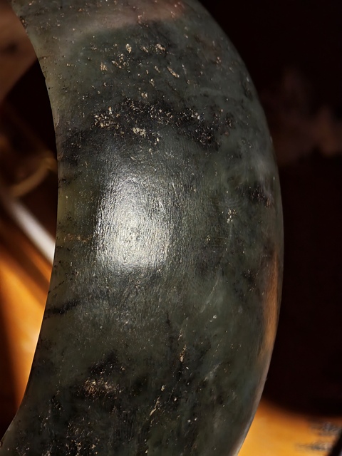 古玩玉器文化期玉鐲真品鑒賞圖