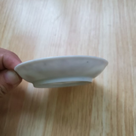 古玩陶瓷人物紋粉彩盤真品鑒賞圖