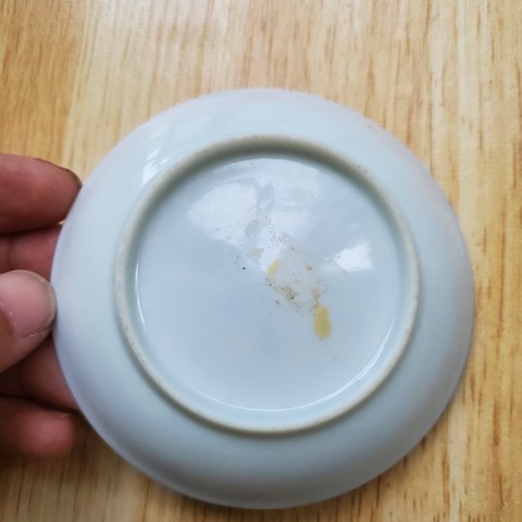 古玩陶瓷人物紋粉彩盤真品鑒賞圖