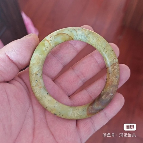 古玩玉器玉鐲子真品鑒賞圖