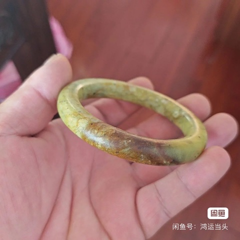 古玩玉器玉鐲子真品鑒賞圖