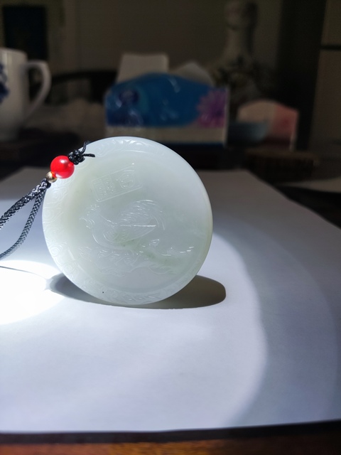 古玩玉器雄雞牌子真品鑒賞圖