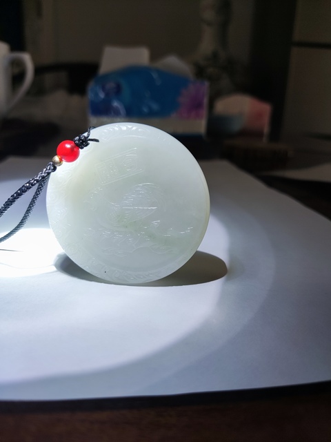 古玩玉器雄雞牌子真品鑒賞圖