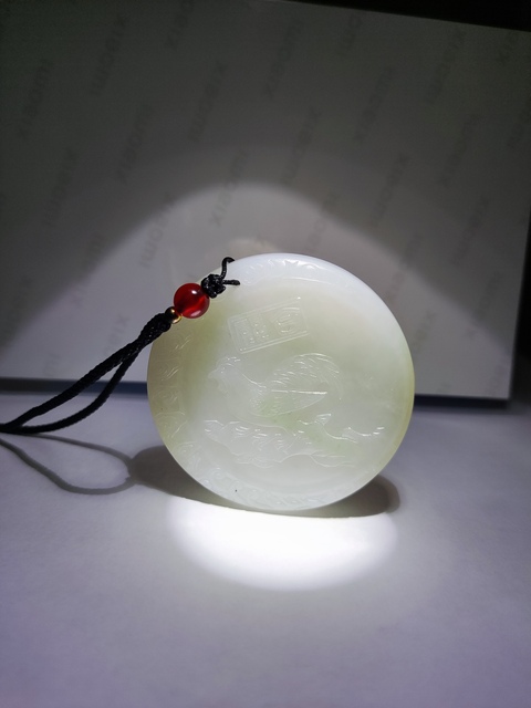 古玩玉器雄雞牌子真品鑒賞圖