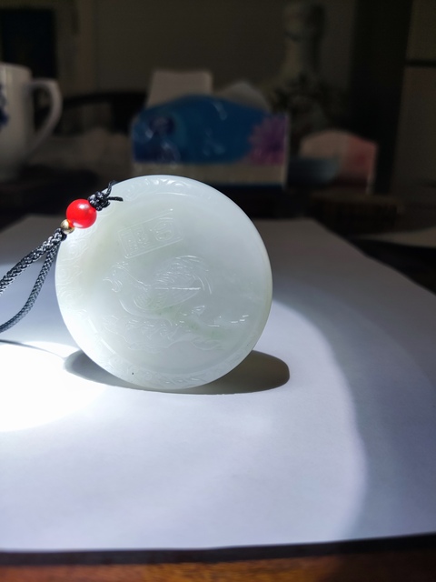 古玩玉器雄雞牌子真品鑒賞圖