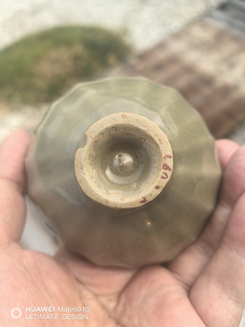 古玩陶瓷龍泉杯真品鑒賞圖