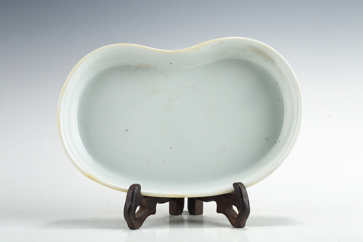 古玩陶瓷清末民初·白釉水仙盆拍賣，當前價格888元