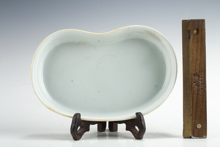 古玩陶瓷清末民初·白釉水仙盆拍賣，當前價格888元