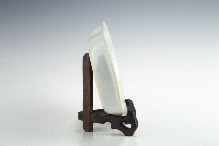 古玩陶瓷清末民初·白釉水仙盆拍賣，當前價格888元