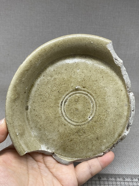 古玩陶瓷相州窯青釉高足豆拍賣，當前價格0元