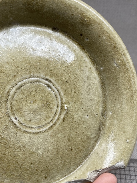 古玩陶瓷相州窯青釉高足豆拍賣，當前價格0元