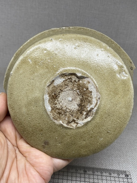 古玩陶瓷相州窯青釉高足豆拍賣，當前價格0元