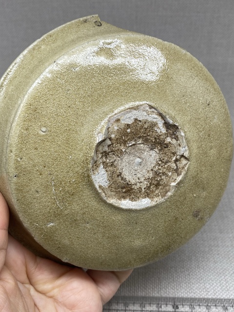 古玩陶瓷相州窯青釉高足豆拍賣，當前價格0元