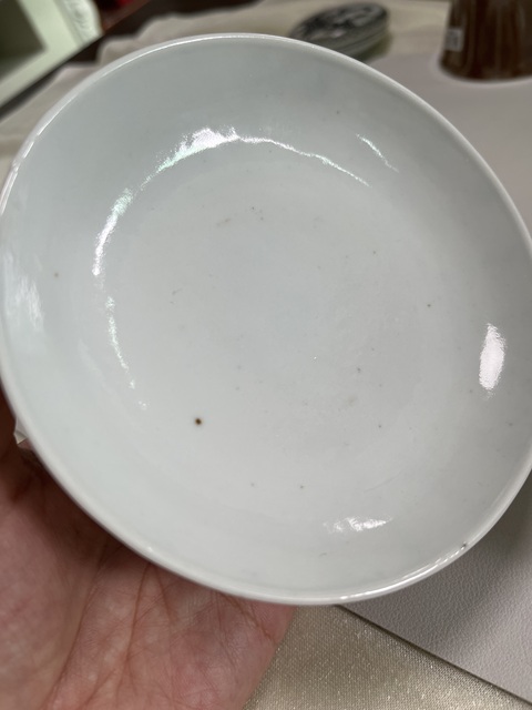 古玩陶瓷青花詩文蓋碗真品鑒賞圖