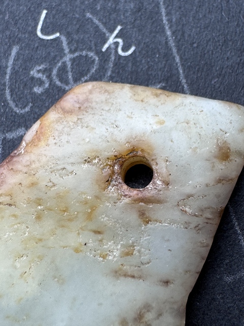 古玩玉器仿古做舊玉墜真品鑒賞圖