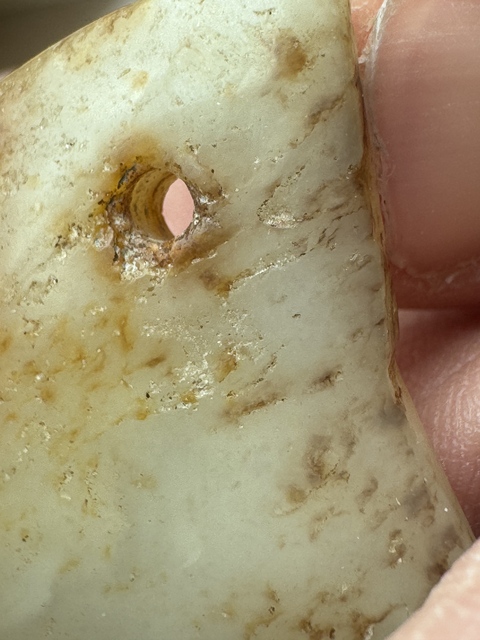 古玩玉器仿古做舊玉墜真品鑒賞圖