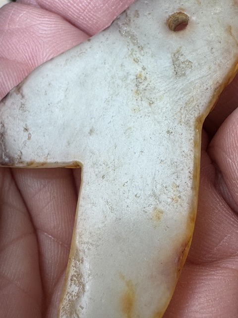 古玩玉器仿古做舊玉墜真品鑒賞圖