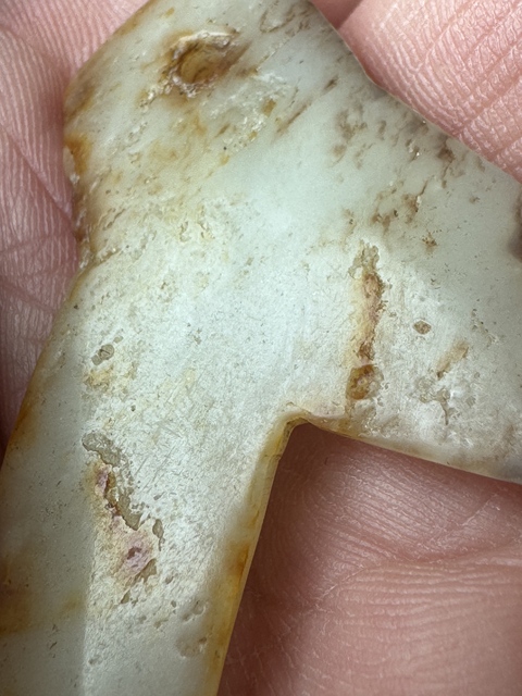 古玩玉器仿古做舊玉墜真品鑒賞圖