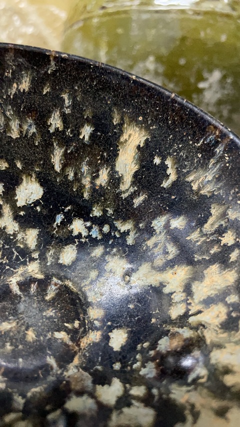 古玩陶瓷吉州窯茶盞真品鑒賞圖