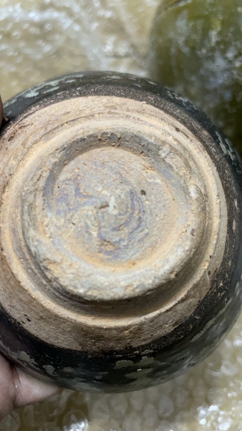 古玩陶瓷吉州窯茶盞真品鑒賞圖