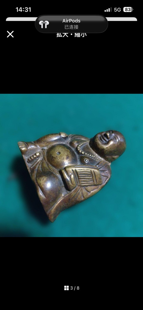 古玩銅器銅造像真品鑒賞圖