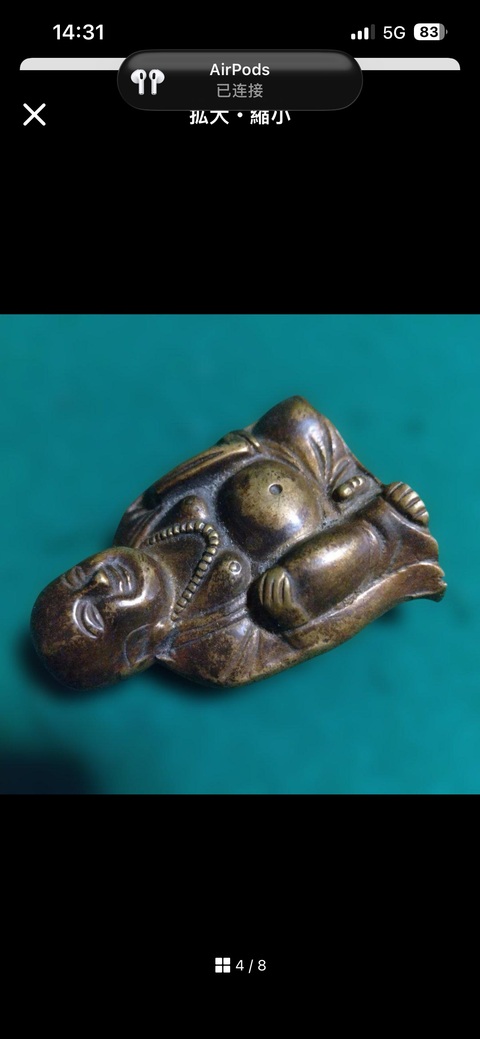 古玩銅器銅造像真品鑒賞圖