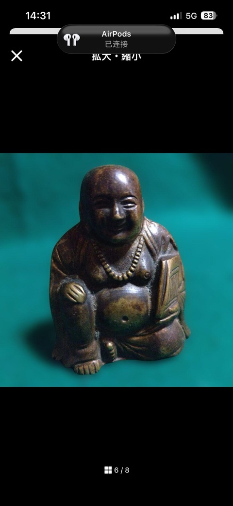 古玩銅器銅造像真品鑒賞圖