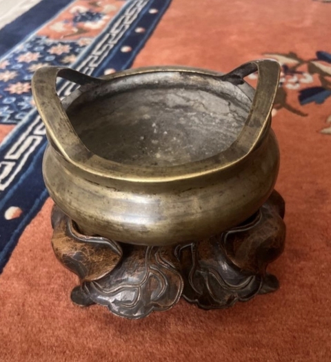 古玩銅器銅爐真品鑒賞圖