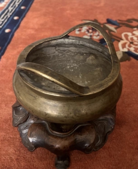 古玩銅器銅爐真品鑒賞圖