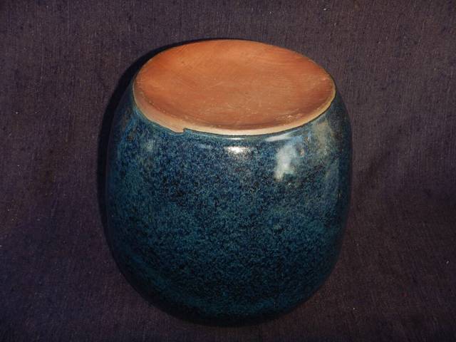 古玩陶瓷宜鈞釉水洗真品鑒賞圖